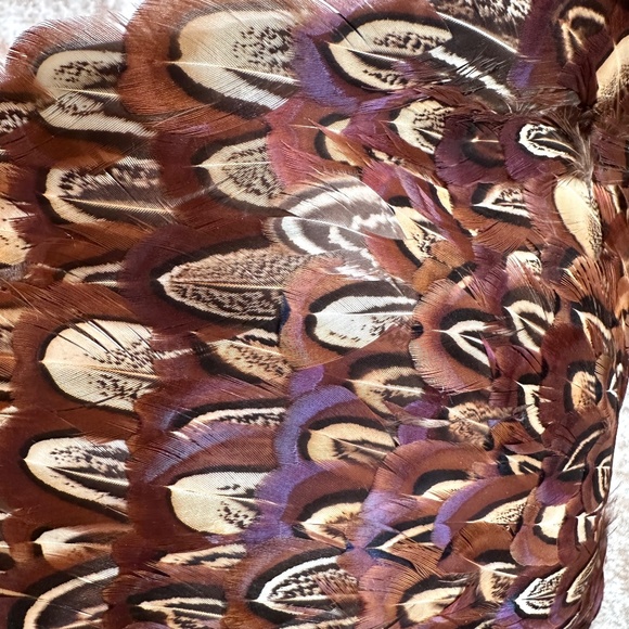 Artistic Accents peacock feather hat Handmade in England - Picture 7 of 11